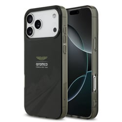 iPhone 17 Pro Max用 ASTON MARTIN-ARAMCO F1 マグセーフ対応 IMLケース バックカバー ブラック ARHMP17XUF1K