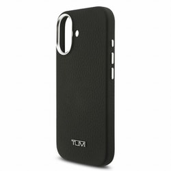 iPhone 17用 TUMI マグセーフ対応マグセーフ対応ケース 本革 バックカバー ブラック TUHMP17SFWGRLK