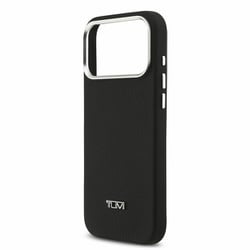 iPhone 17 Pro Max用 TUMI マグセーフ対応ケース 本革 バックカバー ブラック TUHMP17XFWGRLK