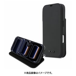 iPhone 17 Pro用 TUMI 本革手帳型ケース スタンド機能搭載 カード収納ポケット ブラック TUBKP17LRBAK