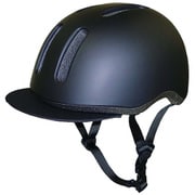 自転車 ヘルメット 中高生~大人用 ソフトシェル M-Lサイズ 頭囲55~60cm未満 バイザー付き SG規格 マットブラック Agil Y-6463