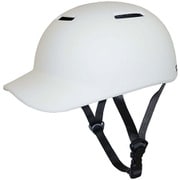 自転車 ヘルメット 中高生~大人用 ソフトシェル M-Lサイズ 頭囲55~60cm未満 BC SG規格 マットホワイト Rapid Y-6476