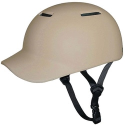 自転車 ヘルメット 中高生～大人用 ソフトシェル M-Lサイズ 頭囲55～60cm未満 BC SG規格 マットベージュ Rapid Y-6477