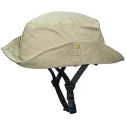 自転車 ヘルメット おしゃメット in HAT 中高生～大人用 ソフトシェル Mサイズ 頭囲54～59cm未満 SG規格 ベージュ Lindo Y-6484