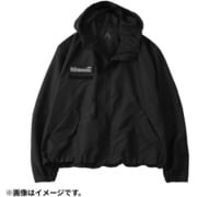 フーバー オーバーサイズ ショートブルゾン（フード付き）ブラック M FB-241