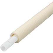 イージーカポリパイプW 5mm被覆付 直管3m ホワイト PEX16C-PW5-3