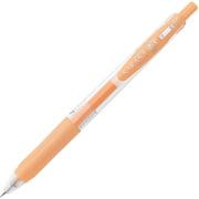 限定 ノック式ジェルボールペン サラサクリップ 0.5mm 勉強応援 ミルクオレンジ JJ15-BO25-MKOR