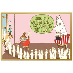 限定 ポストカード ムーミン ニョロニョロの整列 ECO-851-187