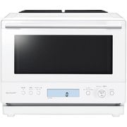 過熱水蒸気オーブンレンジ PLAINLY 30L 1段調理 縦開き ホワイト RE-WF306-W