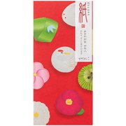限定 封筒042 多目的 冬の和菓子柄 87042006