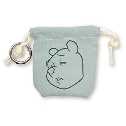 MCPH-283 ディズニー くまのプーさん ちび巾着 ファニーフェイス プー グリーン