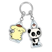 PSSR-016 パンシェル×サンリオキャラクターズ 2連アクリルキーホルダー ポムポムプリン