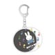 DBM-3172 Dick Bruna ミッフィー スライド2連キーホルダー ミッフィー＆MUSIC