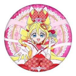 映画 キミとアイドルプリキュア♪ ホログラム缶バッジ キュアアイドル ゴッドアイドルスタイル