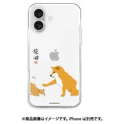 iPhone 17用 クリアケース 子犬 しばたさん ABF28233i17