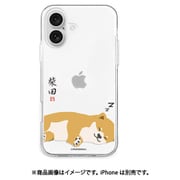 iPhone 17用 クリアケース 昼寝 しばたさん ABF28236i17