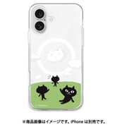 iPhone 17用 MagSafeクリアケース ネコマンジュウ ABF28245i17