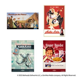 Fallout(フォールアウト) ステッカー 企業ポスター柄