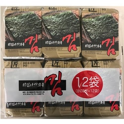 韓国味付海苔（徳用）8切8枚×12袋入