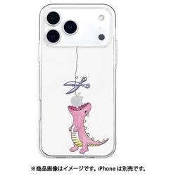 iPhone 17 Pro Max用 クリアケース ハラペコザウルスPK AK27747i17PM