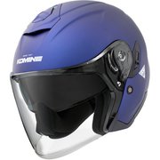 HK-172 FL Compositte FRP Jet Helmet Mat Metal Blue L 01-172