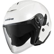 HK-172 FL Compositte FRP Jet Helmet Pearl White L 01-172