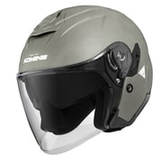 HK-172 FL Compositte FRP Jet Helmet Gunmetal L 01-172