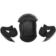 HK-181 Spare Liner Set for HK-172 Jet Helmet Black XL 01-181