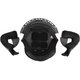 HK-186 Spare Liner Set for HK-1651 Jet Helmet ERA ll Black M 01-186