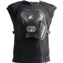 SK-821 CE Level2 Body Armored Vest Black L 04-821