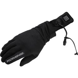 EK-204 Heat Inner Gloves 12V Black L 08-204