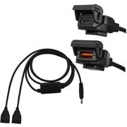 EK-214 USB type-C PD ＆ USB QC3.0 Power Supply Black F 08-214