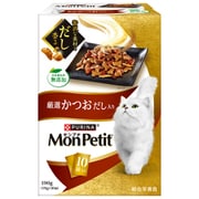 モンプチ ドライ ボックス 厳選 かつお だし入り 190g [キャットフード ドライフード 猫用ドライ 無添加]