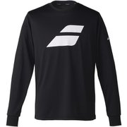 CLUB LONG SLEEVE SHIRT メンズ テニス 長袖シャツ ブラック （BK00） Lサイズ BUP5510C