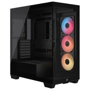3500X RS-R ARGB Tempered Glass Mid-Tower Black ミドルタワー型 PCケース CC-9011322-WW