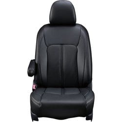 シートカバー 全席セット タント / タントカスタム / シフォン センターレザー ブラック 23EDA6516K