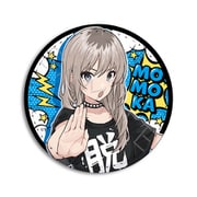 SYNC-GBC5RE-ZC ガールズバンドクライ レザーバッジ（丸形） 第5弾 河原木桃香