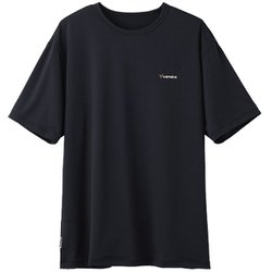 リフレッシュTシャツ メンズ 機能性スポーツウェア シャツ ブラック XXLサイズ 6705