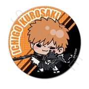 SYNC-BLCKB57-A BLEACH 千年血戦篇 丸形缶バッジ 57mm 黒崎一護