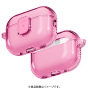 UNIQ GLASE PRO AirPods Pro 3用 LOCK ケース CANDY PINK UNIQ-AIRPODSPRO3-GLSPCPNK