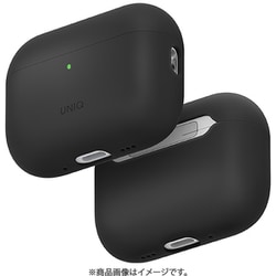 UNIQ LINO HYBRID LIQUID SILICON AirPods Pro 3用 ケース CHARCOAL GREY UNIQ-AIRPODSPRO3-LINOCHRGRY