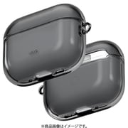 UNIQ GLASE AirPods Pro 3用 HANG ケース GLOSSY SMOKE UNIQ-AIRPODSPRO3-GLSGSMK