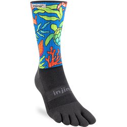 アーティストデザイントレイルミッドウエイトクルー ユニセックス ランニングウェア ソックス オーシャン(OCN) Sサイズ(23-25cm) 293470