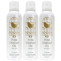 Omega3Oil for pets chicken 3本セット
