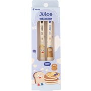 限定 ゲルインキボールペン ジュース 0.5mm 2色セット 黒インキ/青インキ ブランチブラザー トーストとピーナッツ LJUEFB252C-TPE