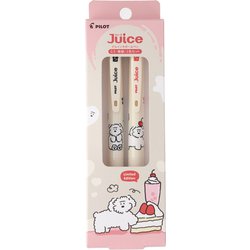 限定 ゲルインキボールペン ジュース 0.5mm 2色セット 黒インキ/赤インキ ブランチブラザー クルミとチェリー LJUEFB252C-GCH