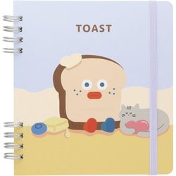 限定 リングノート スクエア 70枚 ブランチブラザー ブランチトースト NRRSB25-BT