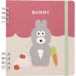 限定 リングノート スクエア 70枚 ブランチブラザー バニー NRRSB25-BU