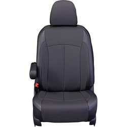 シートカバー 全席セット クラウンロイヤル / マジェスタ クロス ブラック×ホワイト 12WTB0190KW