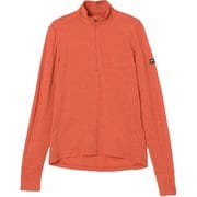 ツンドラ175 ZIP1/4 レディース カットソー CHILLI（51F） Sサイズ SNW020370N